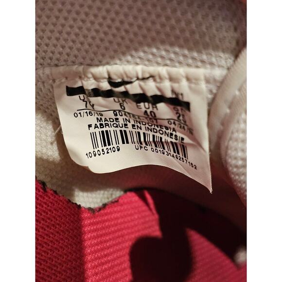 Nike Cortez Basic SL (GS) "White Hyper Pink size 7y - Picture 3 of 4